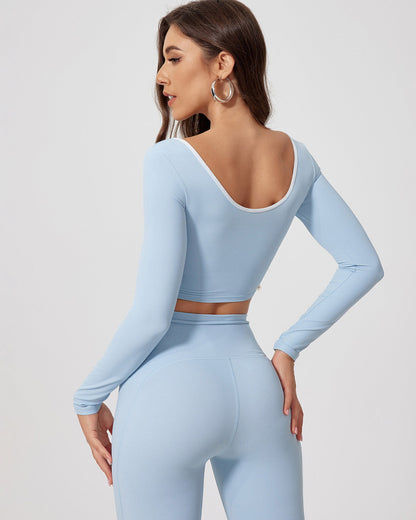 Oona Long Sleeve - Sky Blue