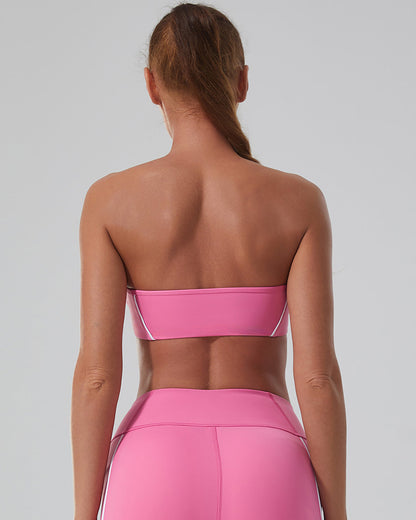 Pearl Tank Bra - Pink