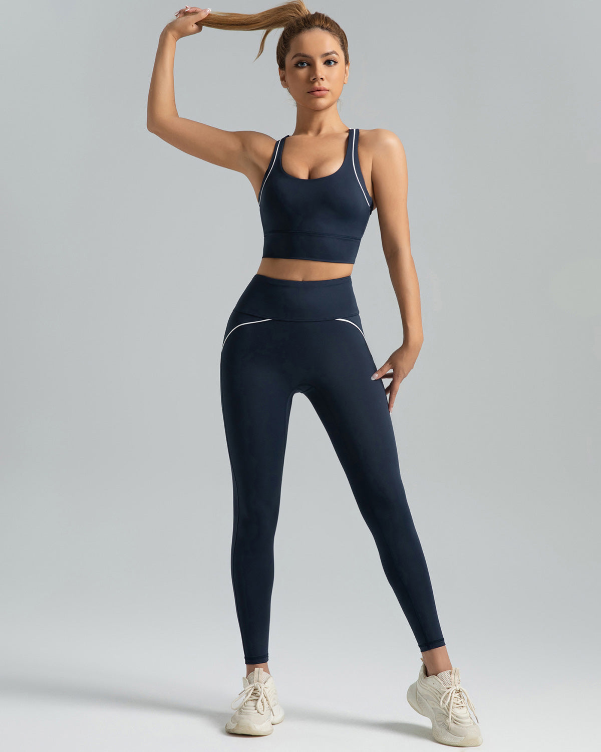 Primrose Seamless Leggings - Navy