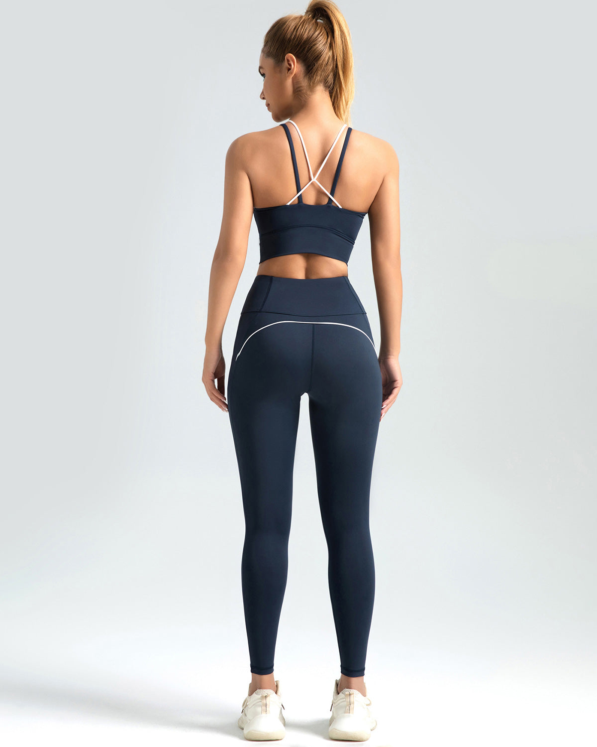 Primrose Seamless Leggings - Navy