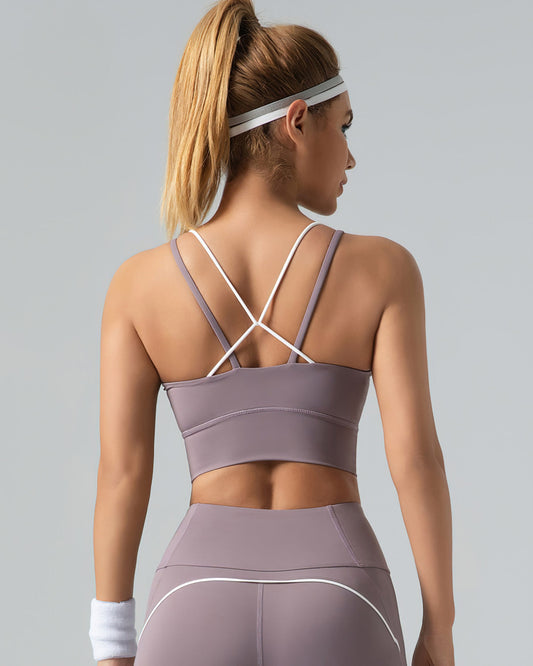 Primrose Sports Bra - Purple
