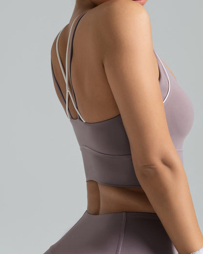 Primrose Sports Bra - Purple