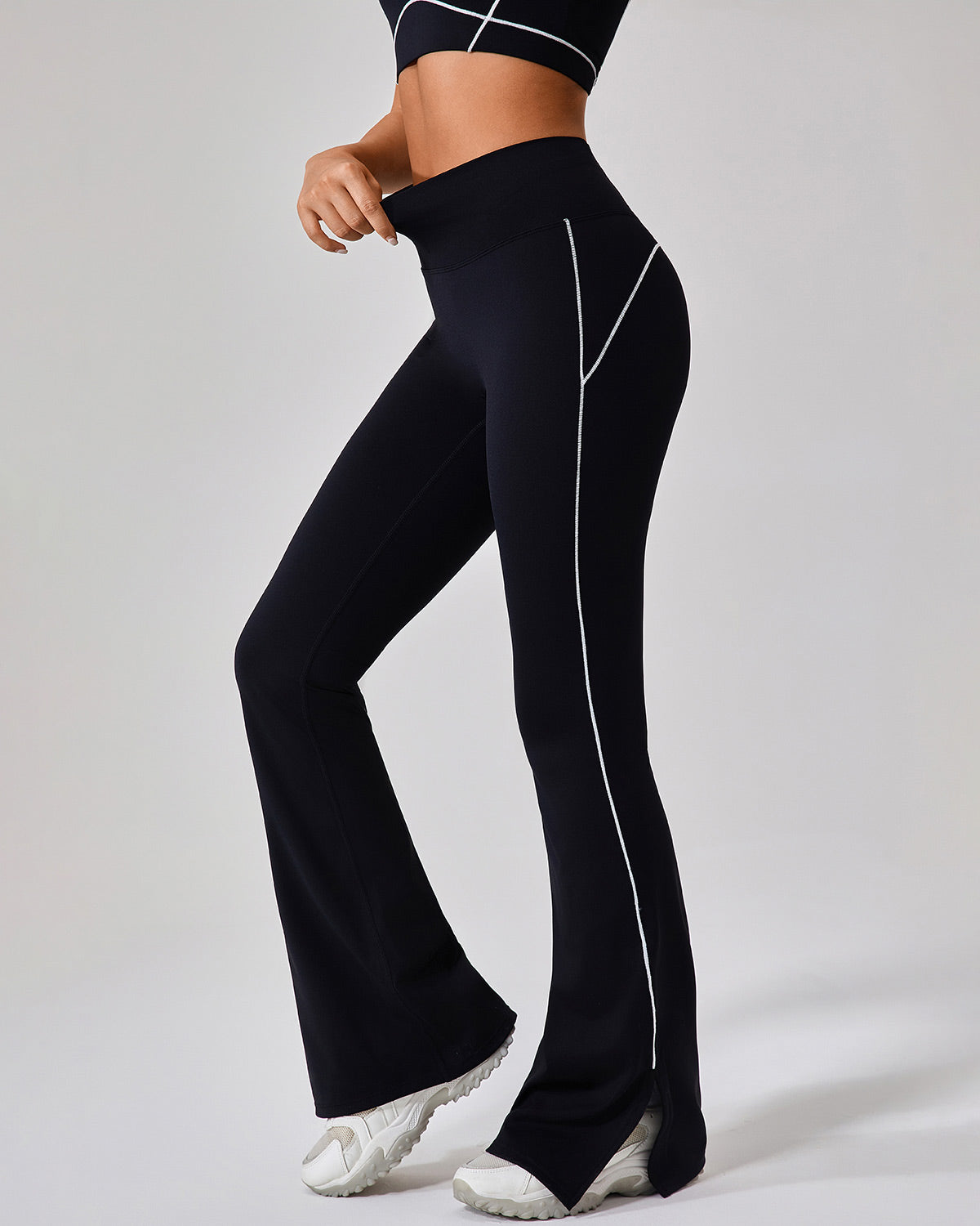 Ruby Flare Leggings - Black