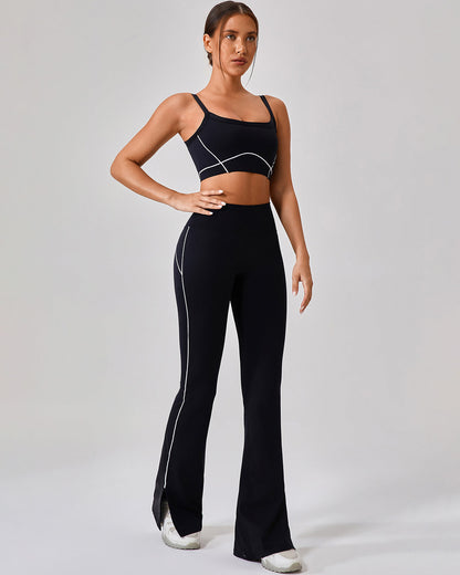 Ruby Flare Leggings - Black