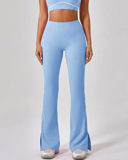 Ruby Flare Leggings - Blue