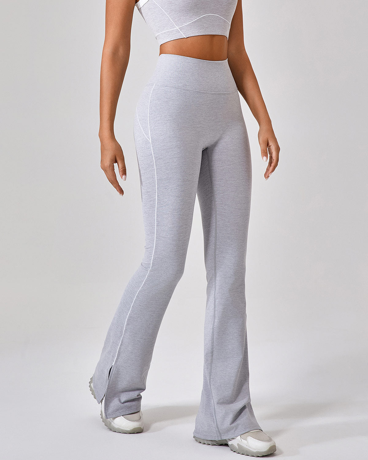 Ruby Flare Leggings - Grey