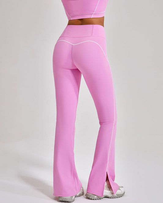 Ruby Flare Leggings - Pink