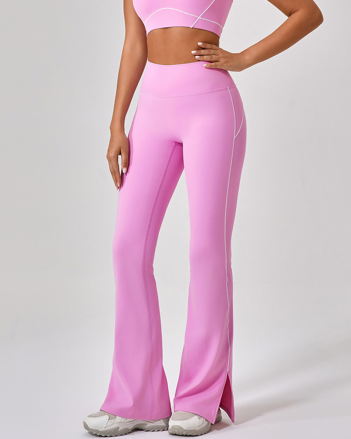 Ruby Flare Leggings - Pink