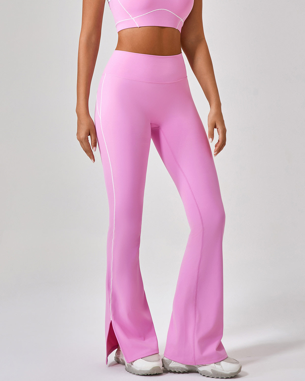 Ruby Flare Leggings - Pink