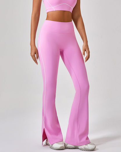 Ruby Flare Leggings - Pink