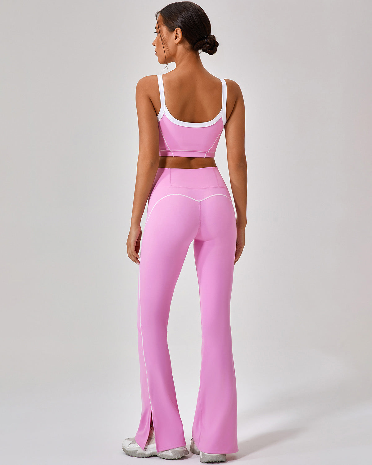 Ruby Flare Leggings - Pink