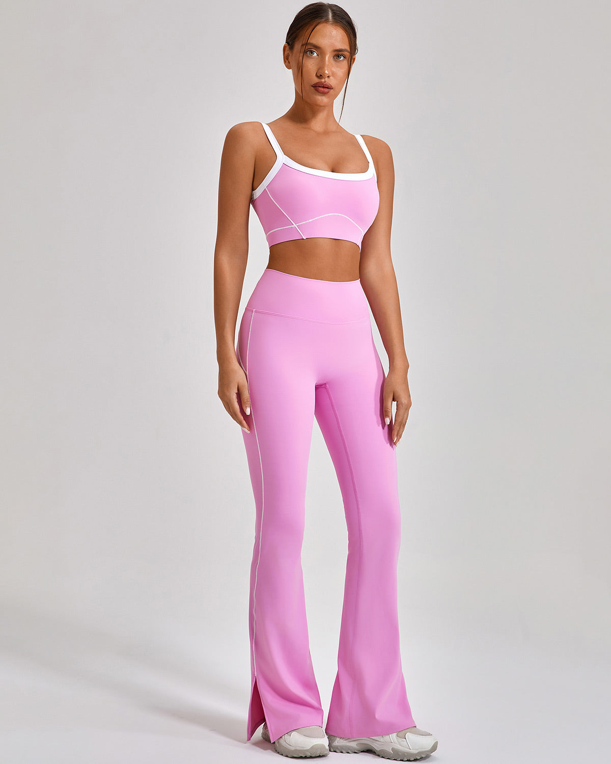 Ruby Flare Leggings - Pink