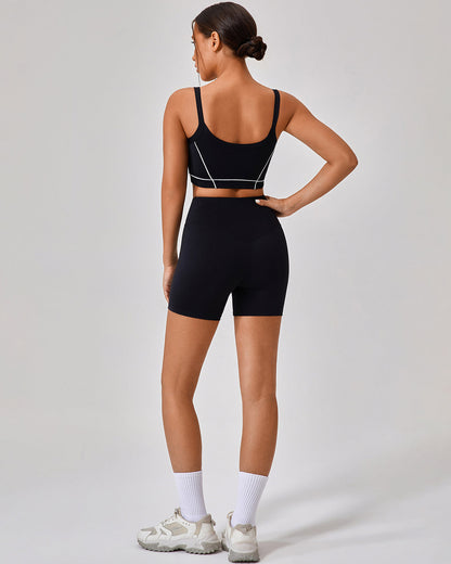 Ruby Seamless Shorts - Black