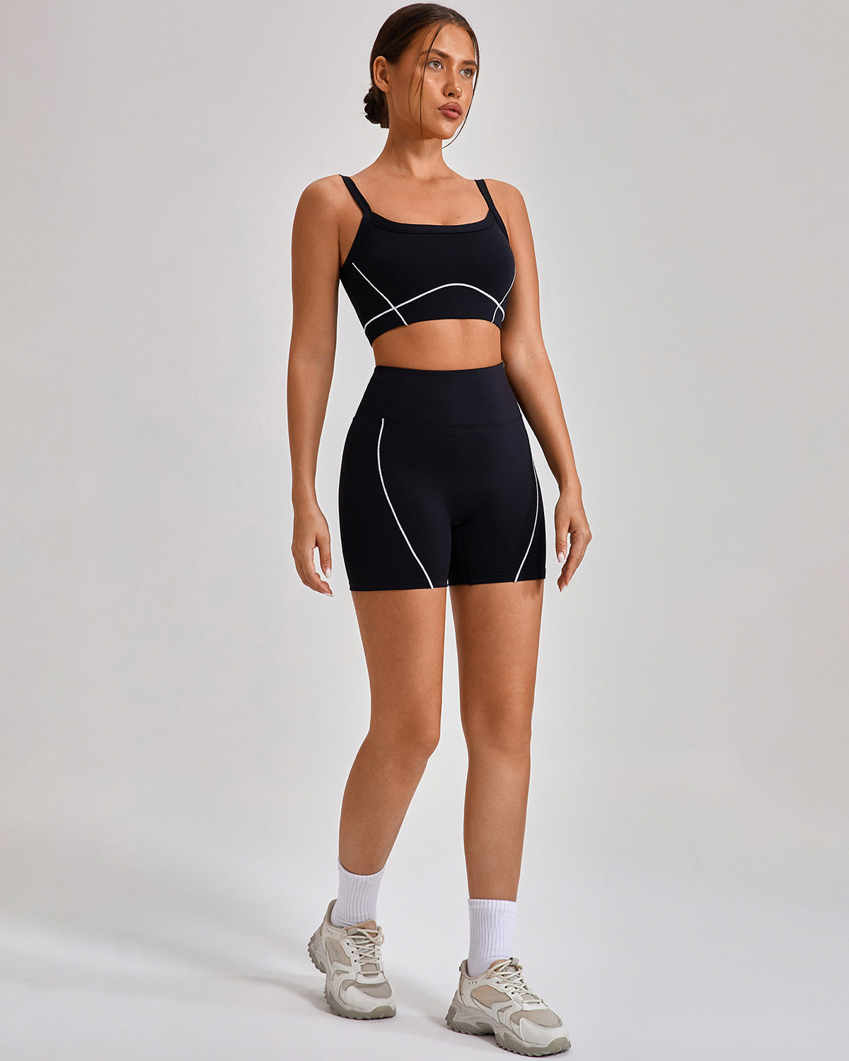 Ruby Seamless Shorts - Black