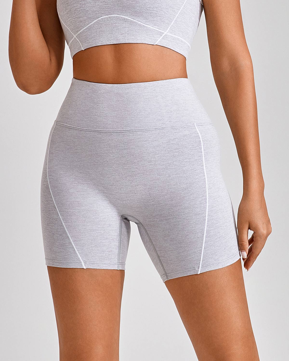 Ruby Seamless Shorts - Grey