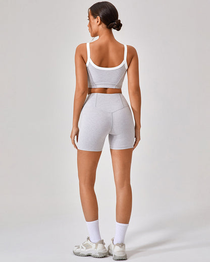 Ruby Seamless Shorts - Grey