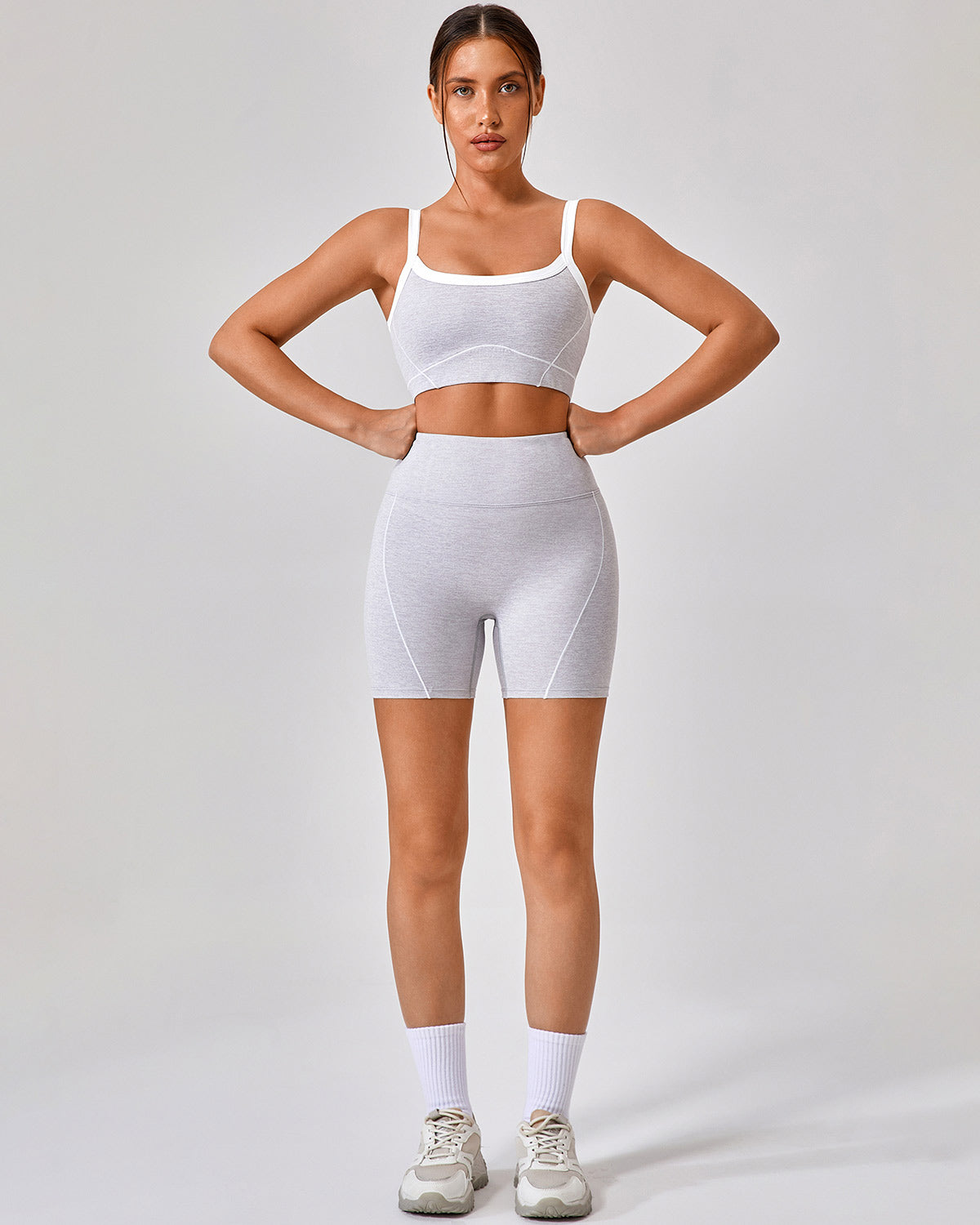 Ruby Seamless Shorts - Grey