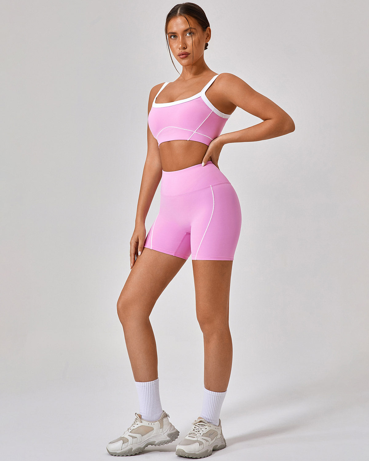 Ruby Seamless Shorts - Pink