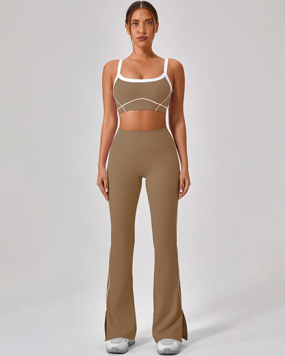 Ruby Sports Bra - Brown