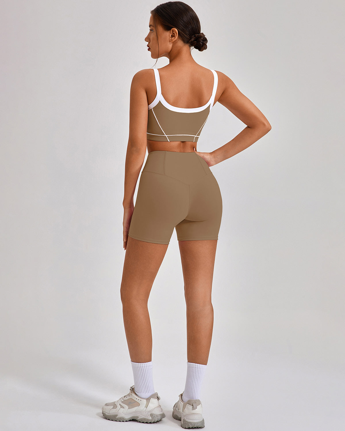 Ruby Sports Bra - Brown