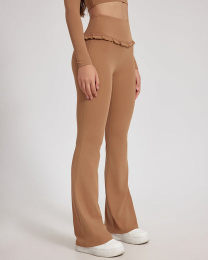 Seraphina Flare Leggings - Cinnamon