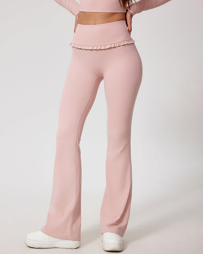Seraphina Flare Leggings - Pink