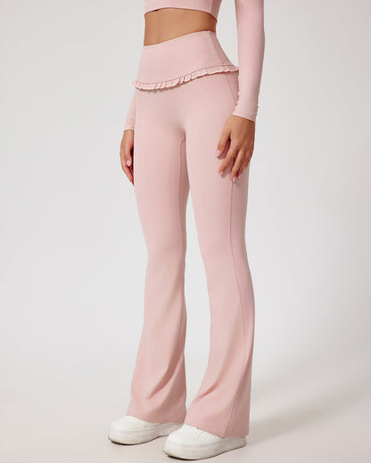 Seraphina Flare Leggings - Pink