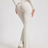 Seraphina Flare Leggings - White
