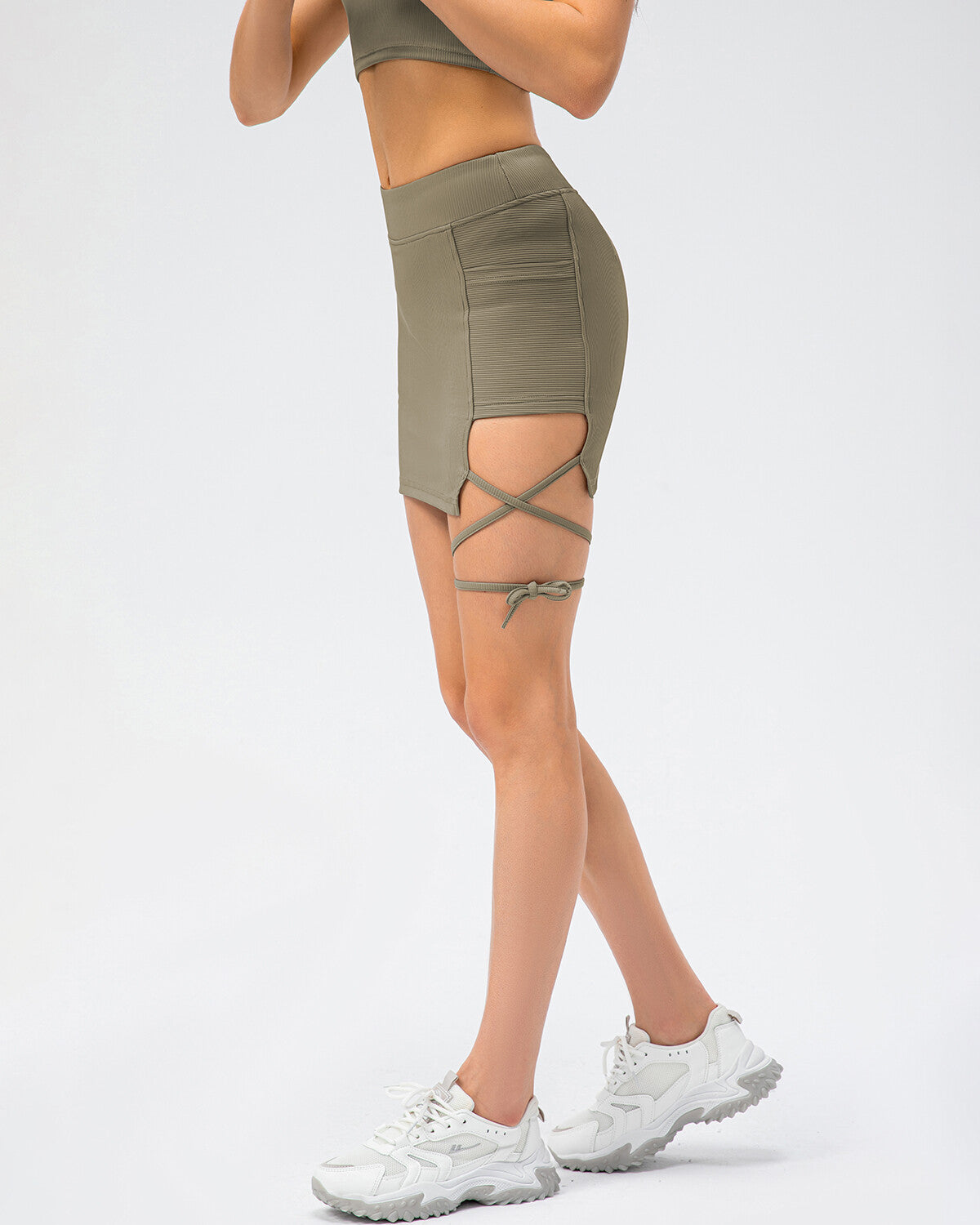 Sloane Skirt - Khaki