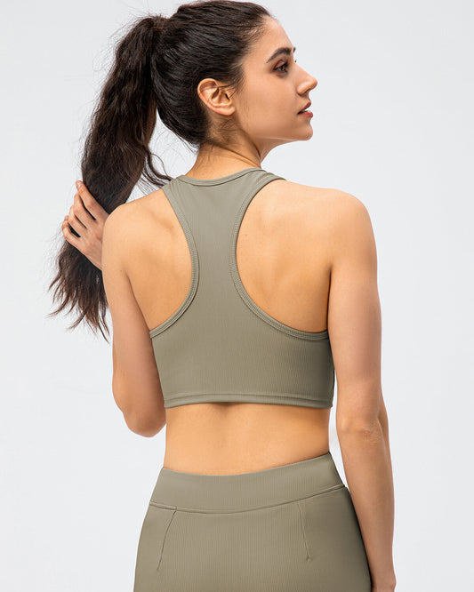Sloane Sports Bra - Khaki
