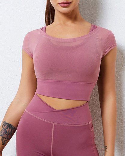 Alexa Double Layer Sports Bra