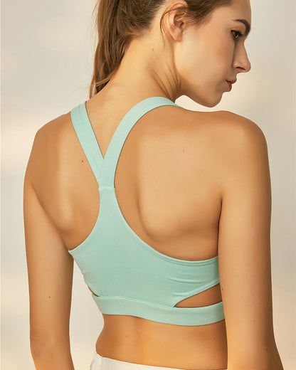 Daisy Cross Cutout Bra