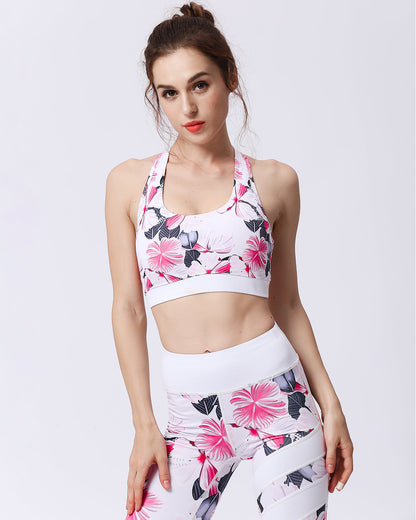 Dolce Flora Sports Bra - Hibiscus