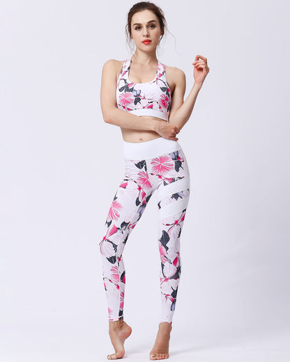 Dolce Flora Sports Bra - Hibiscus