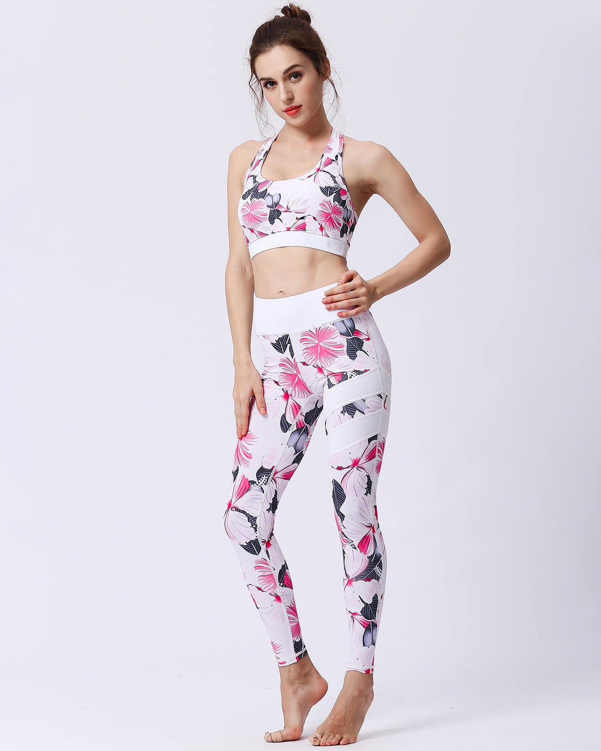 Dolce Flora Sports Bra - Hibiscus