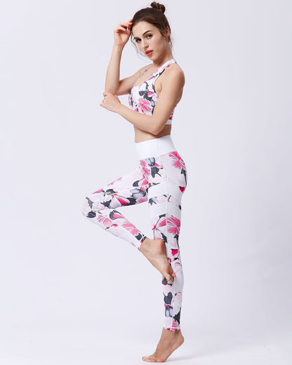 Dolce Flora Sports Bra - Hibiscus