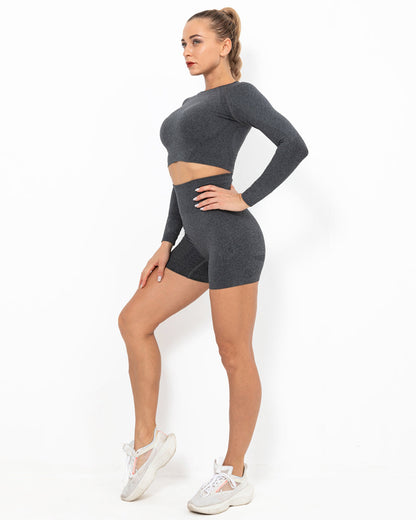 Felicity Seamless Shorts - Black