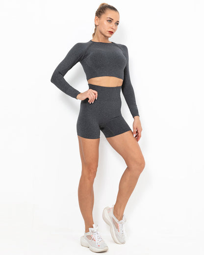 Felicity Seamless Shorts - Black