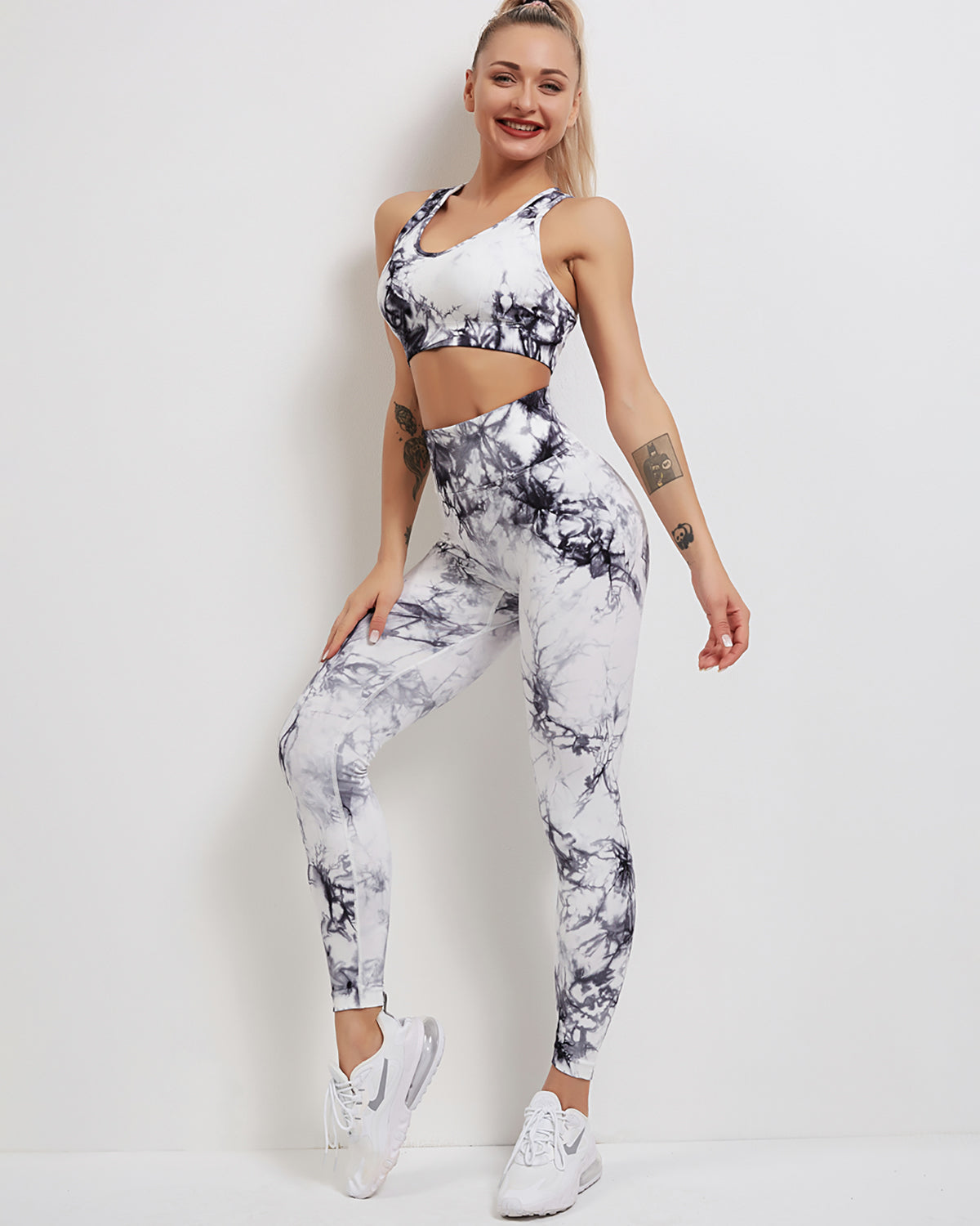 Fojo Dye Seamless Scrunch Leggings