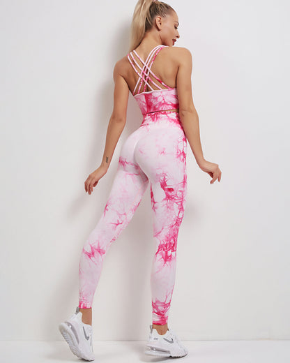Fojo Dye Seamless Scrunch Leggings