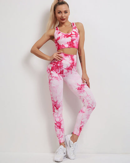 Fojo Dye Sports Bra - Pink