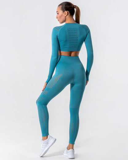 Gracey Hollow Out Seamless Leggings