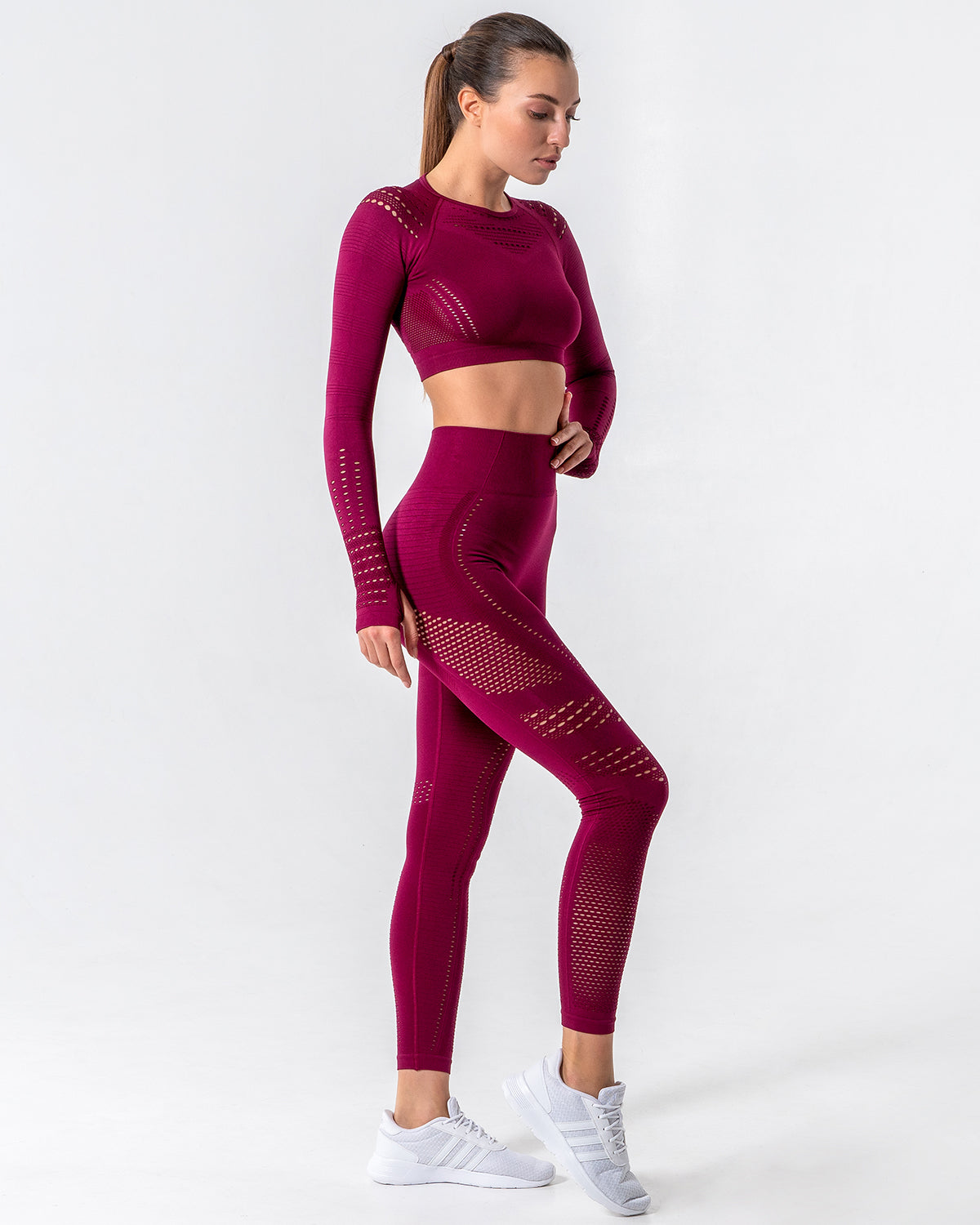 Gracey Hollow Out Seamless Leggings