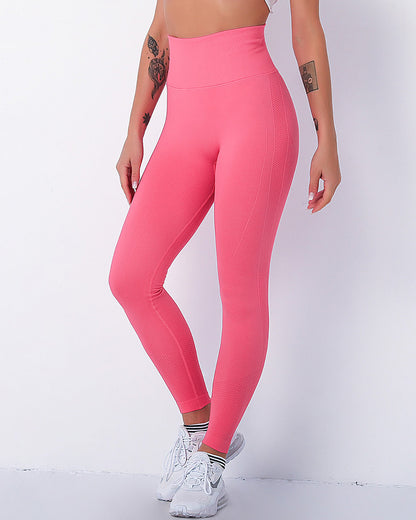 Jiulia Blanc Seamless Scrunch Leggings