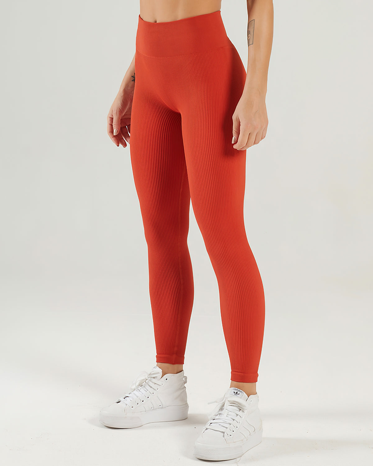 Nieve Ribbed Athleisure Leggings