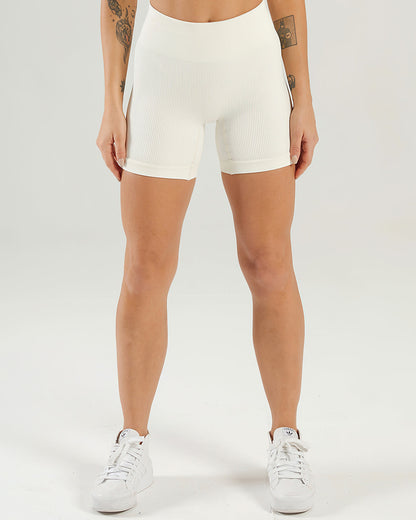 Nieve Ribbed Athleisure Shorts