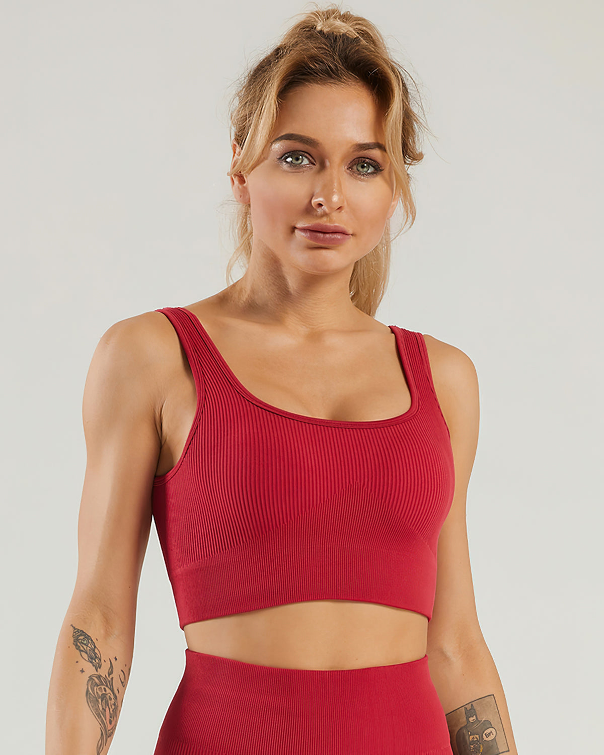 Nieve Sports Bra - Cardinal