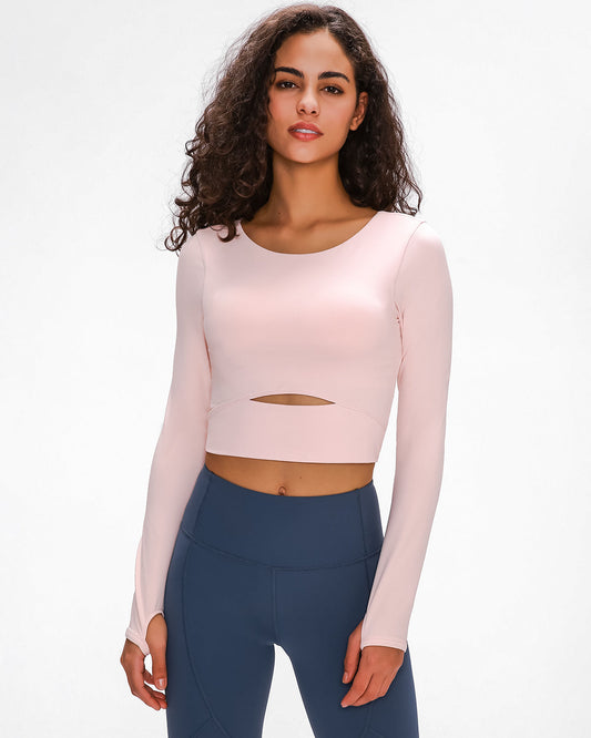 Perrie Crescent Long Sleeve - Pink