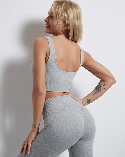 Rozy Ribbed Seamless Bra