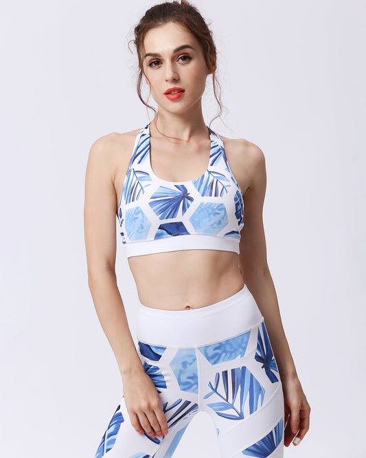 Fiorelli Monochrome Sport Bra - Blue